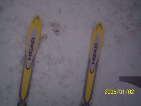 piste / gamelle / ski