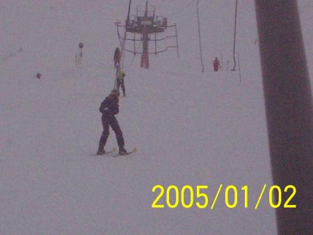 piste / gamelle / ski