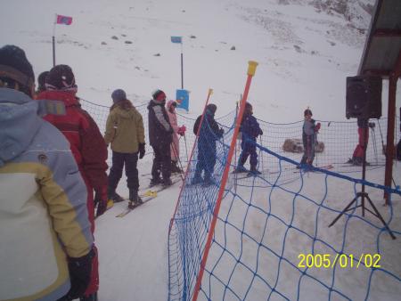 piste / gamelle / ski